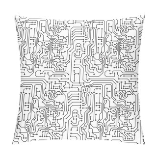 Personality  Circuit Board Pillow Covers