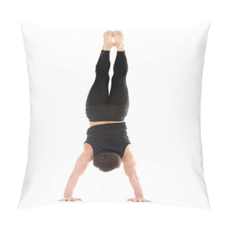 Personality  Handstand, Back View Pillow Covers