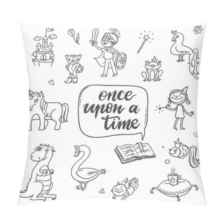 Personality  Fairy-tale Characters Pattern Pillow Covers