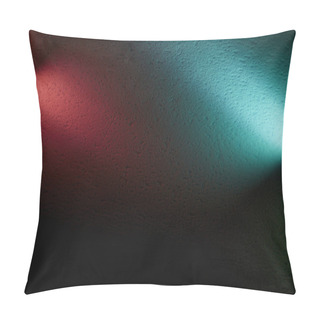Personality  Blue And Pink Light Of Lanterns On A Textural Background Pillow Covers