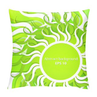 Personality  Vector Abstract Spring Background Pillow Covers