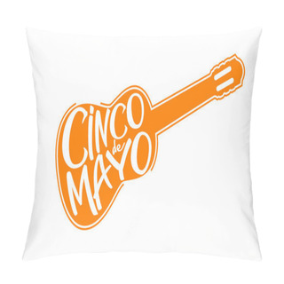 Personality  Cinco De Mayo Vector Illustration. Pillow Covers