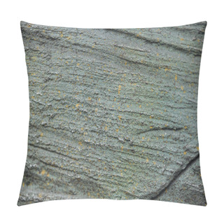 Personality  Close Up View Of Textured Weathered Grey Surface Pillow Covers