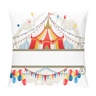 Personality  Circus Tent Frame Pillow Covers