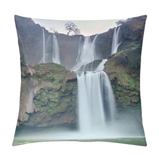 Personality  Ouzoud Waterfalls Pillow Covers
