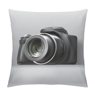 Personality  Digital Photo Camera, Vector Design Pillow Covers
