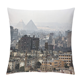 Personality  Pyramids In Distance Pillow Covers