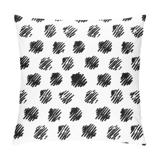 Personality  Vintage Polka Grunge Dots Seamless Pattern Pillow Covers