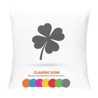 Personality  Clover,  Saint Patrick Icon Pillow Covers