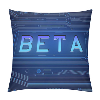 Personality  Beta Concept. Pillow Covers