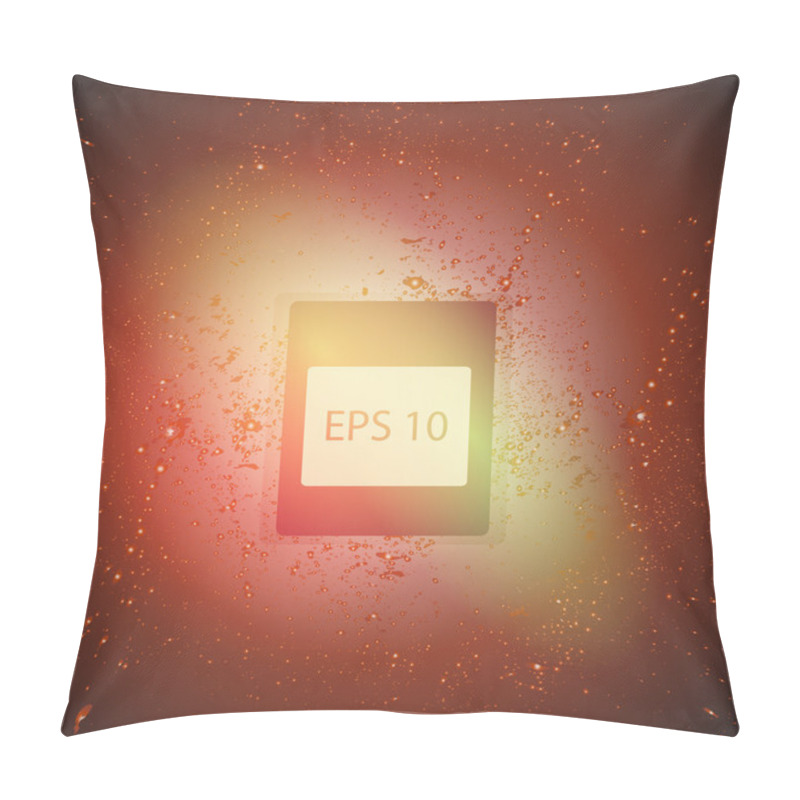 Personality  Abstract Vector Red Background. Vector Eps 10. pillow covers