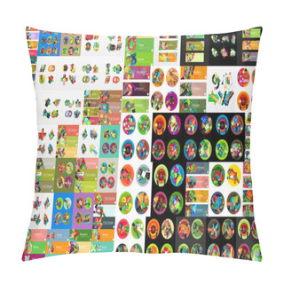 Personality  Super Mega Set Of Abstract Geometric Paper Graphic Layouts Pillow Covers