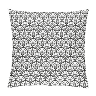 Personality  Seamless Art Deco Decorative Scallop Pattern Background Pillow Covers