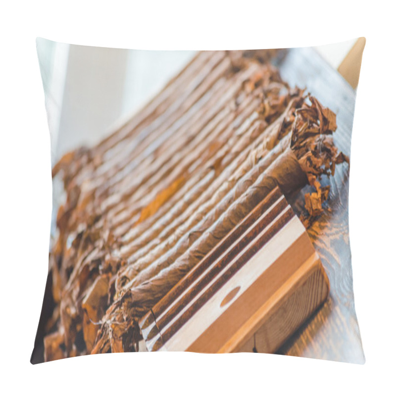 Personality  Manufacture Of Cigars Pillow Covers