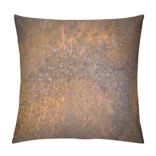 Personality  Rusty Metal Surface Texture Close Up Photo Pillow Covers