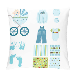 Personality  Baby Boy Elements Pillow Covers