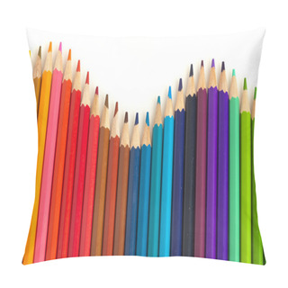 Personality  Crayons Wave Pillow Covers