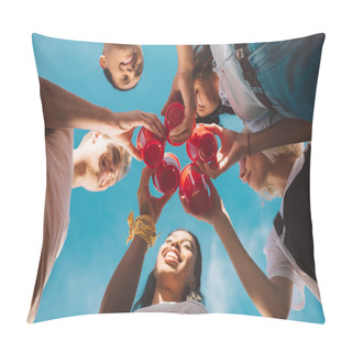 Personality  Clinking Glasses Pillow Covers