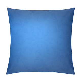 Personality  Blue Ornament Pillow Covers