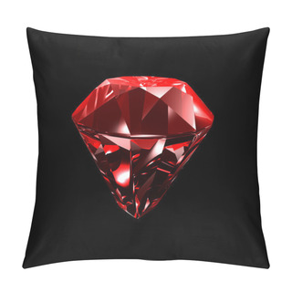 Personality  Red Ruby Pillow Covers