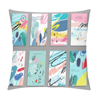 Personality  Artistic Creative Universal Cards. Pillow Covers