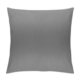 Personality  Gunmetal Brushed Aluminum Pillow Covers