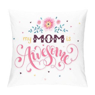 Personality  Mother Day Greeting Card Pillow Covers