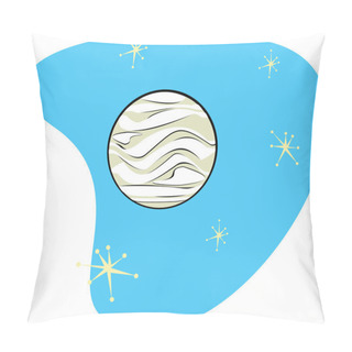Personality  Retro Planet Venus Pillow Covers