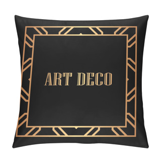 Personality  Art Deco Frame Pillow Covers
