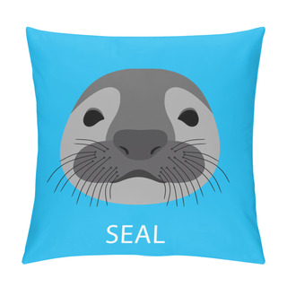 Personality  Abstract Sea Seal. Pillow Covers