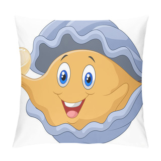 Personality  Cartoon Oyster Holding Pearl Pillow Covers
