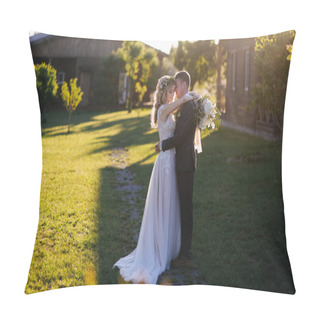 Personality  Wedding Couple Pillow Covers