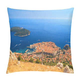Personality  View Of Dubrovnik, Croatia Pillow Covers