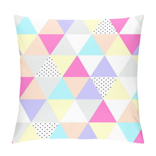 Personality  Seamless Triangular Pattern Pillow Covers