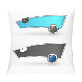 Personality  Vector Banners,  Vector Illustration   Pillow Covers