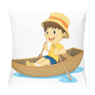 Personality  Rowing Boy Pillow Covers