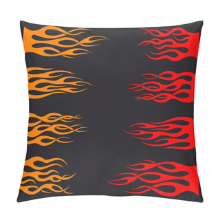 Personality  Tribal Flames Pillow Covers