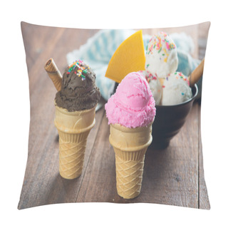 Personality  Various Ice Creams Pillow Covers