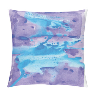 Personality  Colored Watercolor Art Pillow Covers