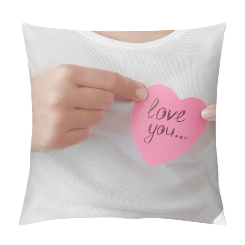 Personality  I love you pillow covers