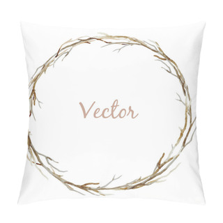 Personality  Flral Wearth Pillow Covers