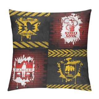 Personality  Street Fighting Compositions Pillow Covers