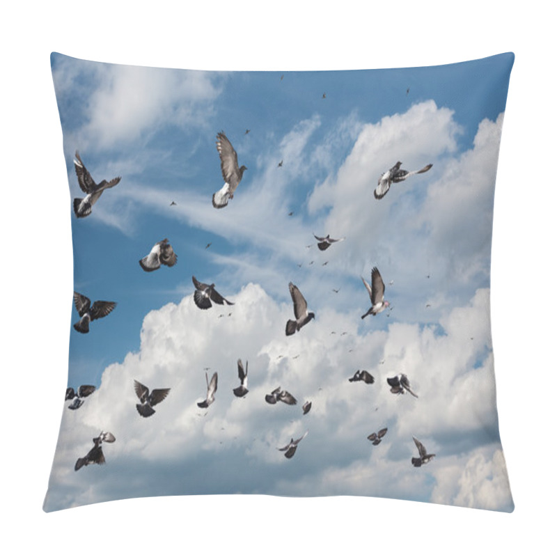 Personality  Flying Pigeons Pillow Covers