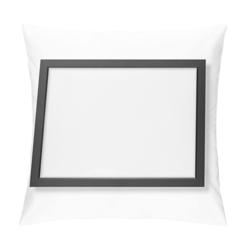 Personality  Realistic black frame A4 pillow covers