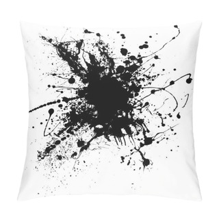 Personality  Ink Splatter One Pillow Covers