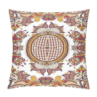 Personality  Ukrainian Oriental Floral Ornamental Carpet Design Pillow Covers