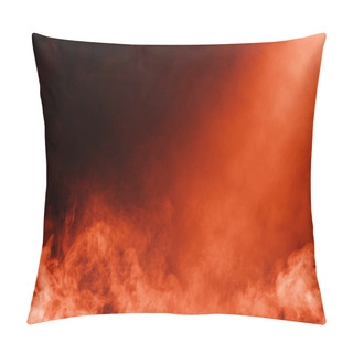 Personality  Abstract Fire Smoke With Light Effect. Lighting Spotlighting Texture Overlays. Pillow Covers