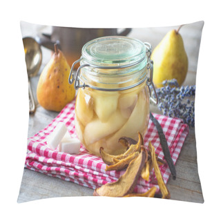 Personality  Homemade Pears Compote Pillow Covers