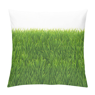 Personality  Green Grass Frame Pillow Covers