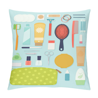 Personality  Travel And Portable Toiletry Items Pillow Covers